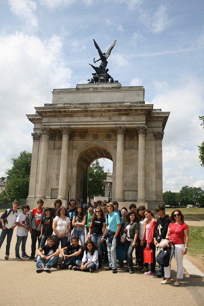 London - At Wellington arch